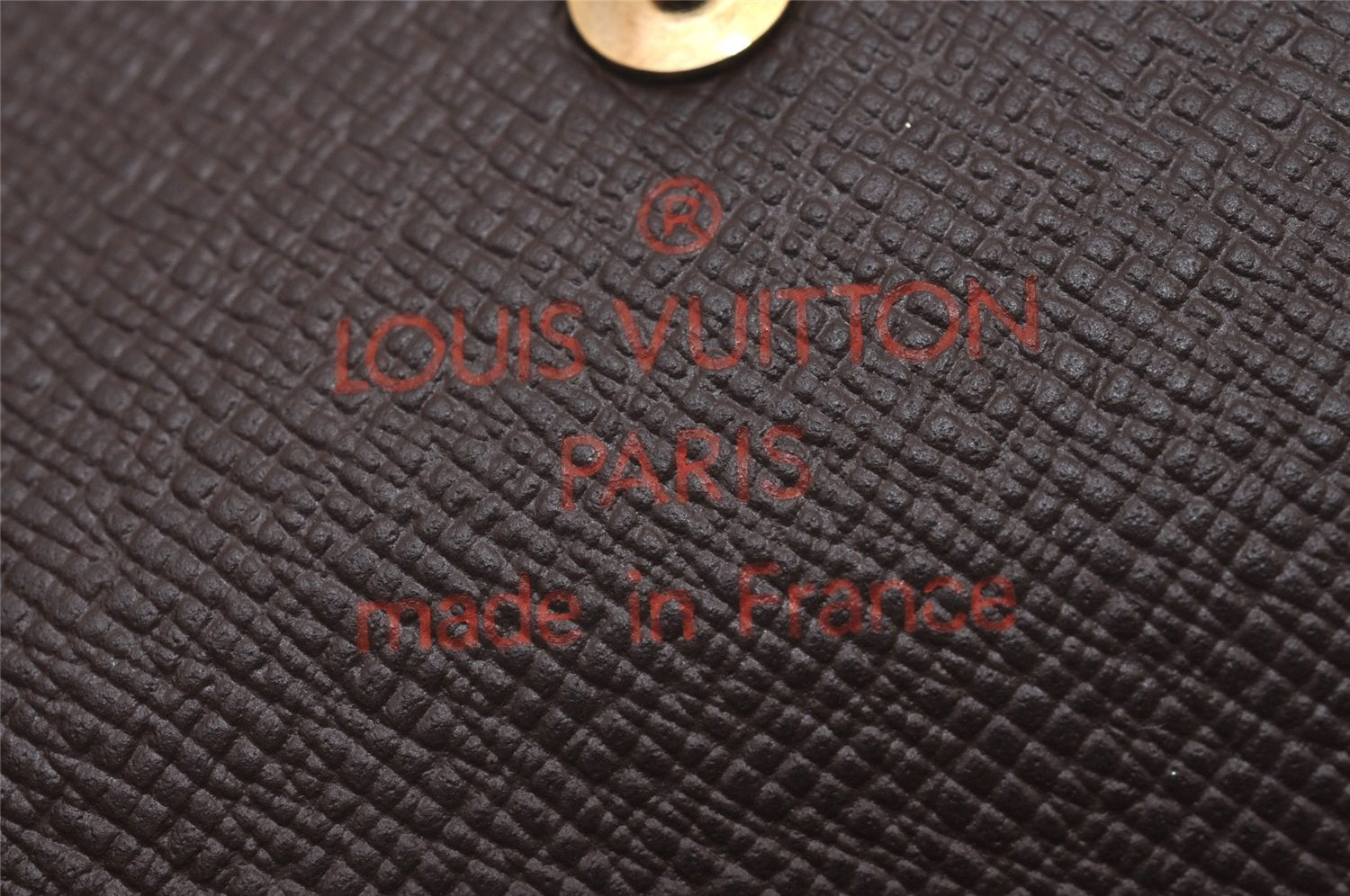 Authentic Louis Vuitton Damier Multicles 4 Key Case Holder N62631 LV 7696I