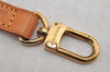Authentic Louis Vuitton Leather Shoulder Strap Beige 39.2" LV 7696J