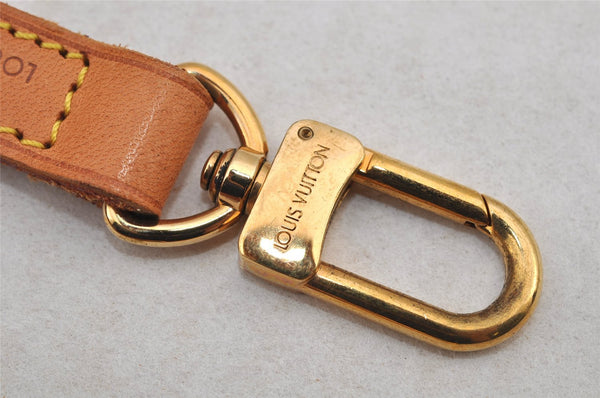 Authentic Louis Vuitton Leather Shoulder Strap Beige 39.2" LV 7696J
