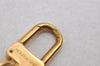 Authentic Louis Vuitton Leather Shoulder Strap Beige 39.2" LV 7696J