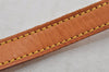 Authentic Louis Vuitton Leather Shoulder Strap Beige 39.2" LV 7696J