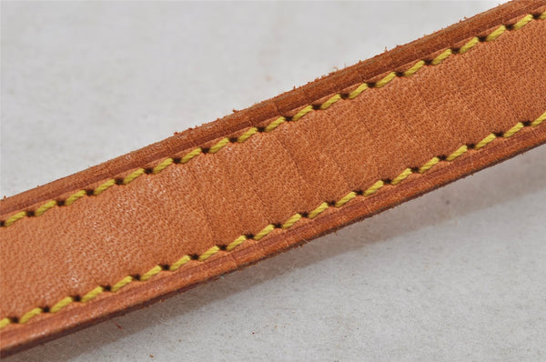 Authentic Louis Vuitton Leather Shoulder Strap Beige 39.2" LV 7696J