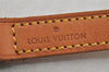 Authentic Louis Vuitton Leather Shoulder Strap Beige 39.2" LV 7696J