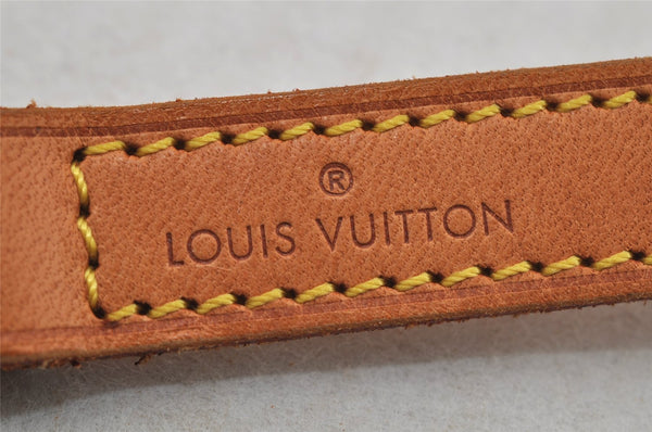 Authentic Louis Vuitton Leather Shoulder Strap Beige 39.2" LV 7696J