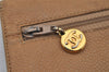 Authentic CHANEL Caviar Skin Vintage CC Logo Long Wallet Purse Beige Junk 7697J