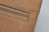 Authentic CHANEL Caviar Skin Vintage CC Logo Long Wallet Purse Beige Junk 7697J
