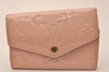 Authentic Louis Vuitton Vernis Multicles 6 Hooks Key Case Pink M61233 LV 7698J