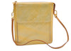 Auth Louis Vuitton Monogram Vernis Mott Shoulder Hand Bag Yellow M91030 LV 7699I