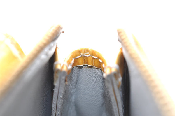 Auth Louis Vuitton Monogram Vernis Mott Shoulder Hand Bag Yellow M91030 LV 7699I