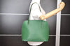 Authentic Louis Vuitton Epi Lussac Shoulder Tote Bag Green M52284 LV 7702I