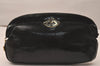 Authentic GUCCI 2Way Shoulder Clutch Bag Purse Leather Black Junk 7702J