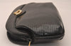 Authentic GUCCI 2Way Shoulder Clutch Bag Purse Leather Black Junk 7702J