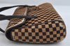 Authentic Louis Vuitton Damier Sauvage Lion Hand Bag M92131 LV 7703I