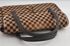 Authentic Louis Vuitton Damier Sauvage Lion Hand Bag M92131 LV 7703I