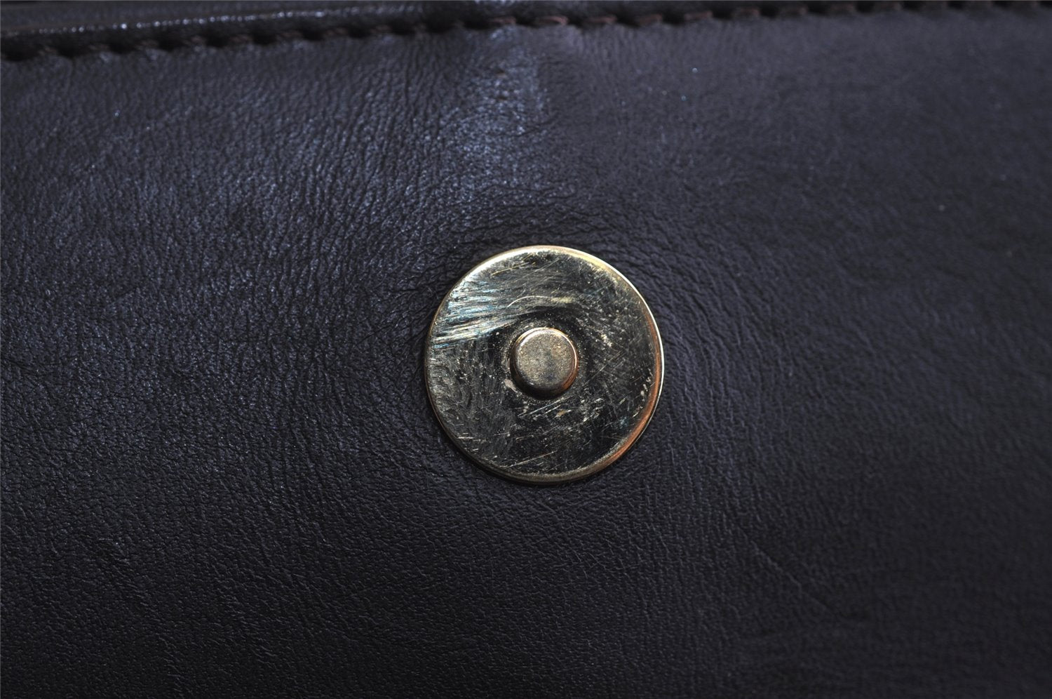 Authentic Louis Vuitton Damier Sauvage Lion Hand Bag M92131 LV 7703I