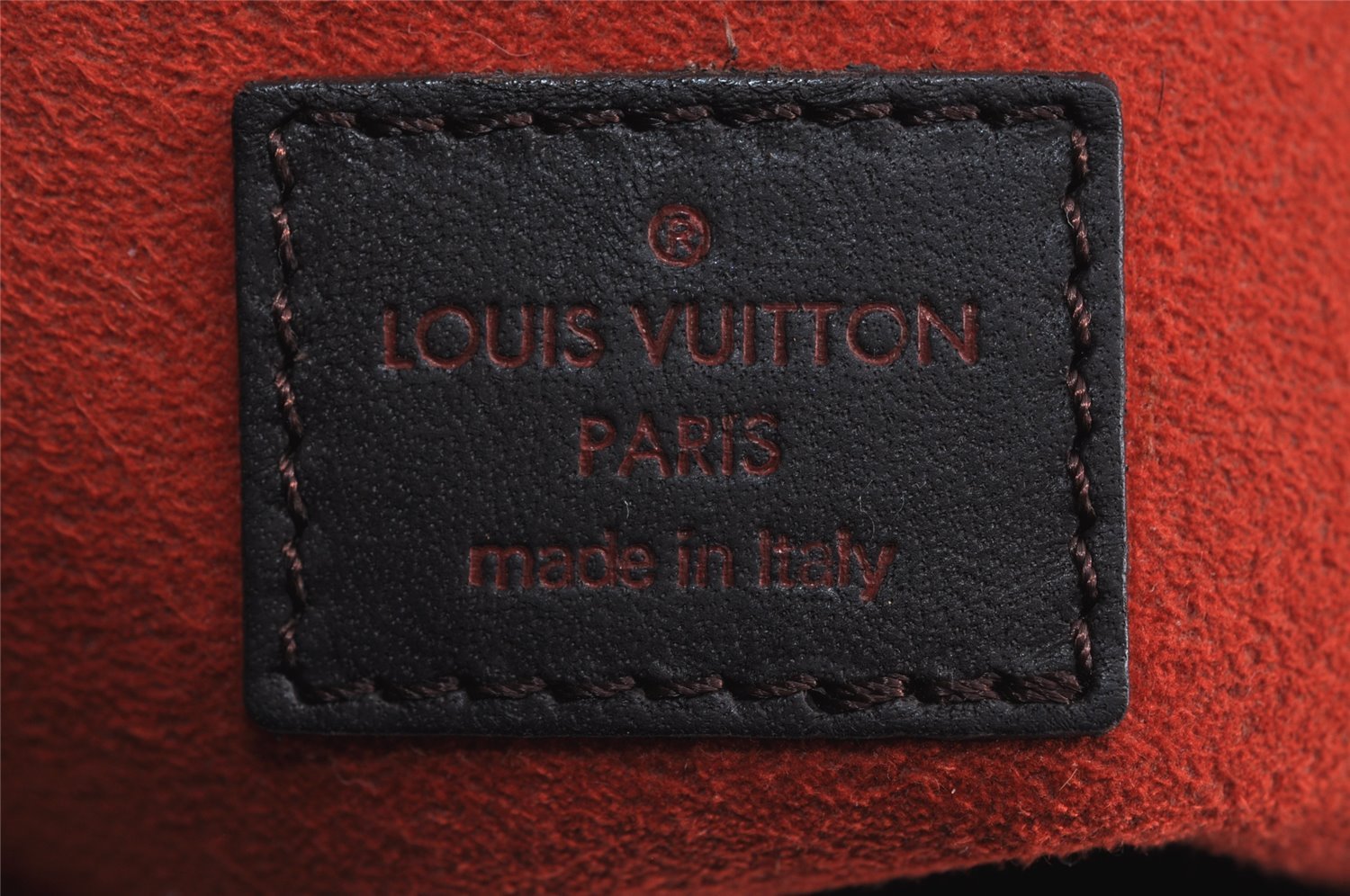 Authentic Louis Vuitton Damier Sauvage Lion Hand Bag M92131 LV 7703I