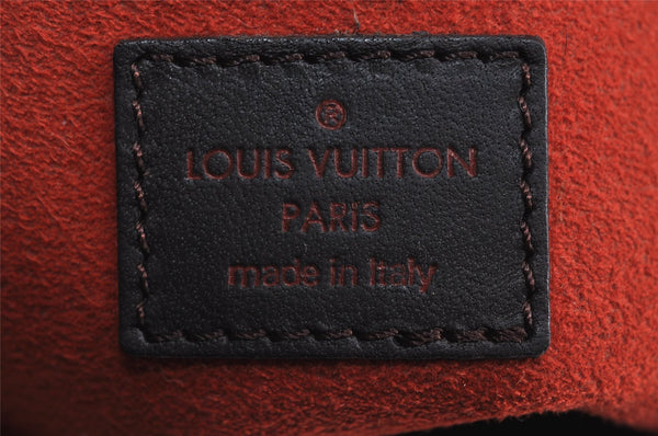 Authentic Louis Vuitton Damier Sauvage Lion Hand Bag M92131 LV 7703I