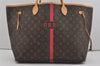 Authentic Louis Vuitton Mon Monogram Neverfull GM Shoulder Tote Bag LV 7704I