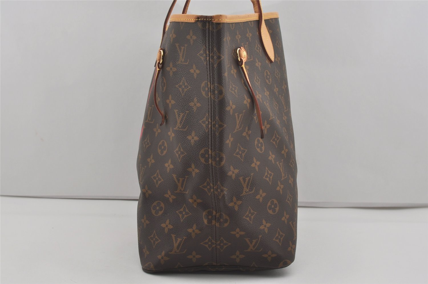 Authentic Louis Vuitton Mon Monogram Neverfull GM Shoulder Tote Bag LV 7704I