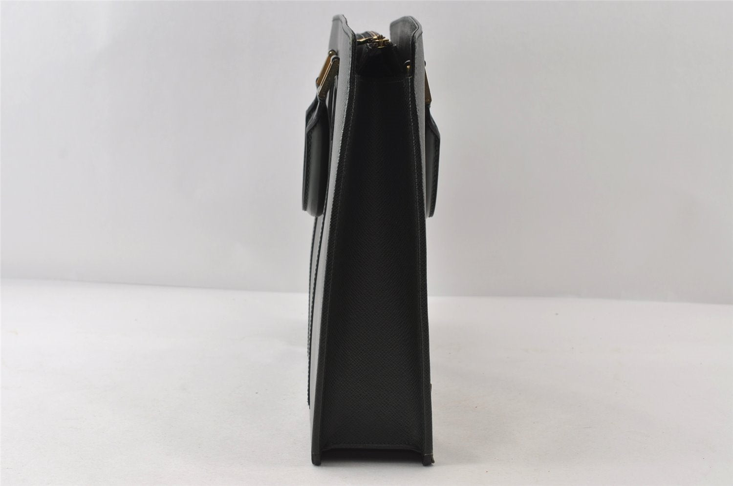 Auth Louis Vuitton Taiga Porte Documents Lozan 2Way Briefcase M30054 Green 7705I