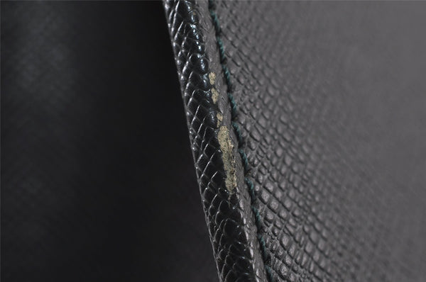 Auth Louis Vuitton Taiga Porte Documents Lozan 2Way Briefcase M30054 Green 7705I