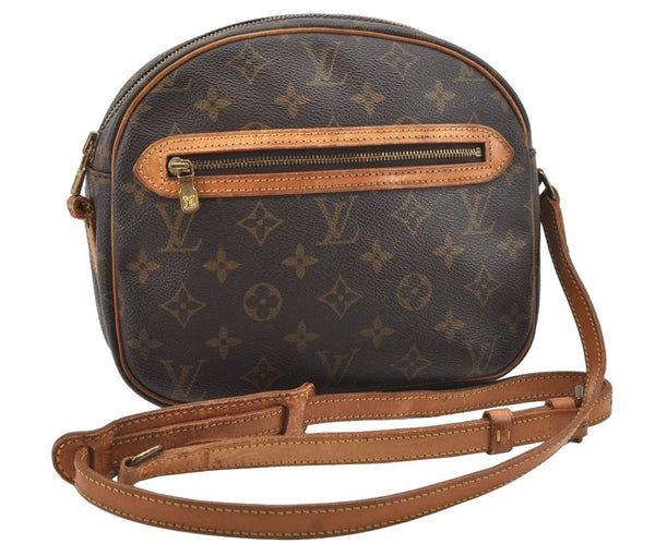 Authentic Louis Vuitton Monogram Senlis Shoulder Cross Bag M51222 Junk 7707I