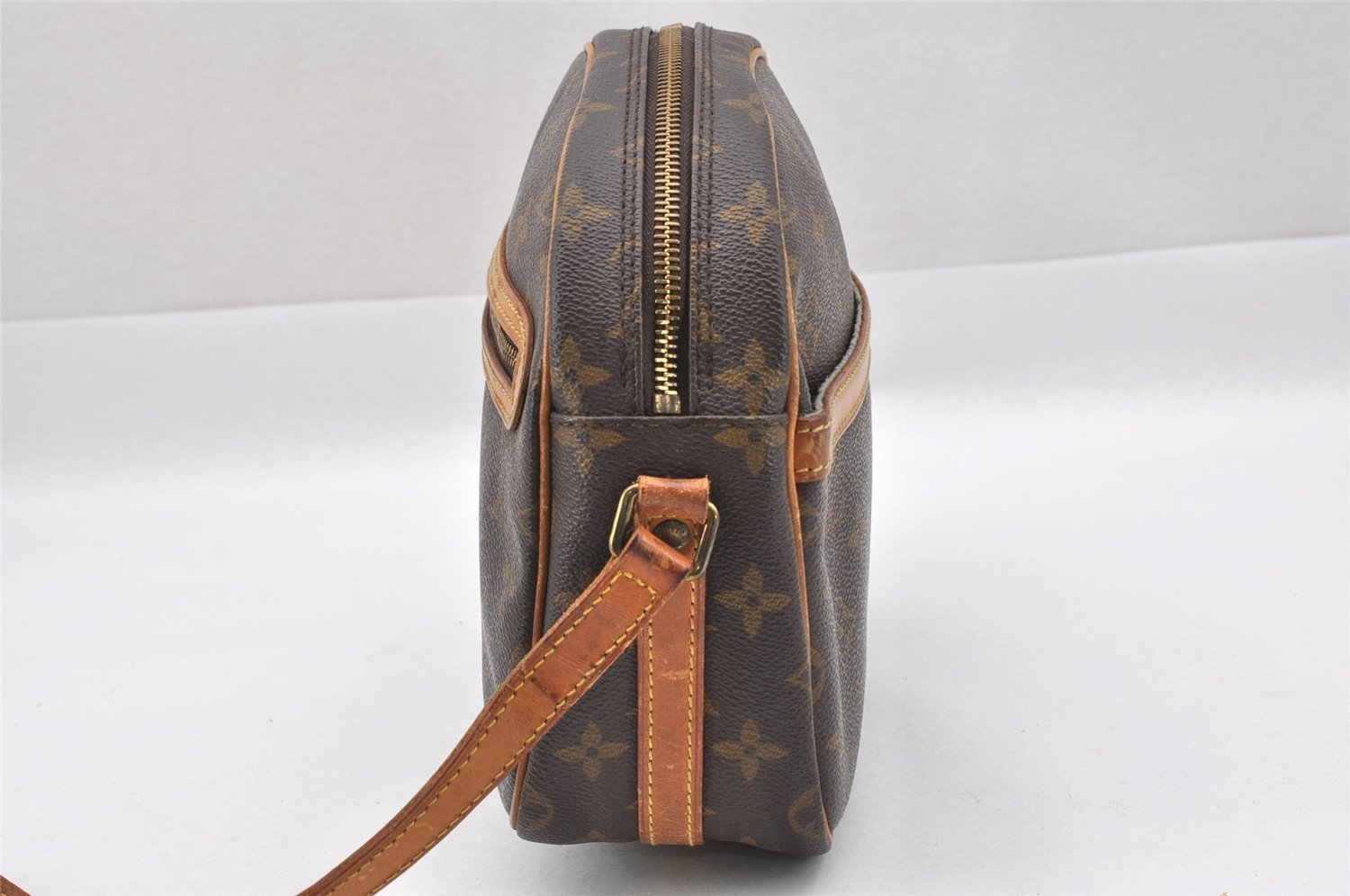 Authentic Louis Vuitton Monogram Senlis Shoulder Cross Bag M51222 Junk 7707I