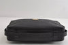 Authentic MCM Vintage Shoulder Cross Body Bag Purse PVC Leather Black 7708I