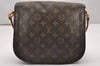Authentic Louis Vuitton Monogram Saint Cloud GM M51242 Shoulder Cross Bag 7710I