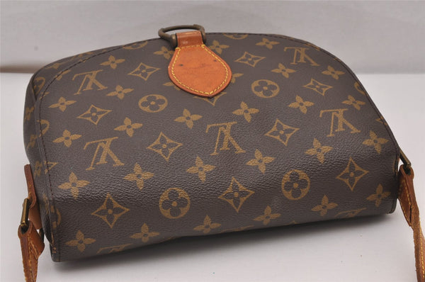 Authentic Louis Vuitton Monogram Saint Cloud GM M51242 Shoulder Cross Bag 7710I