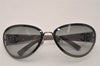 Authentic CHANEL Sunglasses CC Logos CoCo Mark Plastic 4129 Gray 7710J