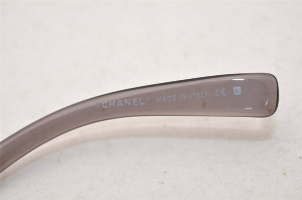 Authentic CHANEL Sunglasses CC Logos CoCo Mark Plastic 4129 Gray 7710J