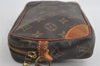Auth Louis Vuitton Monogram Marly Dragonne PM Clutch Hand Bag Old Model LV 7712I