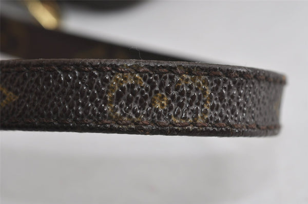 Auth Louis Vuitton Monogram Marly Dragonne PM Clutch Hand Bag Old Model LV 7712I