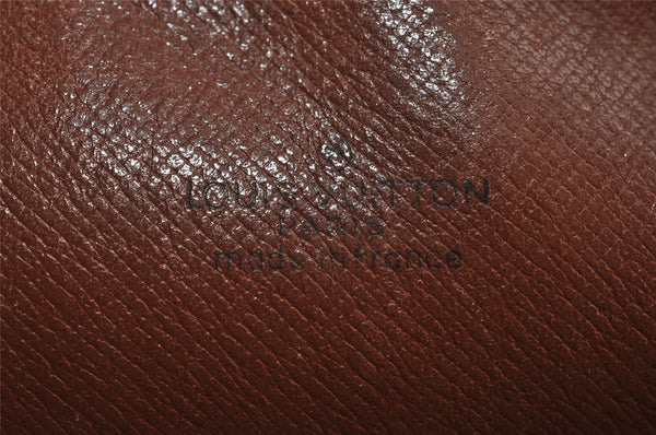 Auth Louis Vuitton Monogram Marly Dragonne PM Clutch Hand Bag Old Model LV 7712I