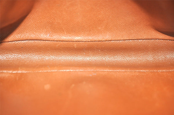 Auth Louis Vuitton Monogram Marly Dragonne PM Clutch Hand Bag Old Model LV 7712I