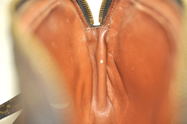 Auth Louis Vuitton Monogram Marly Dragonne PM Clutch Hand Bag Old Model LV 7712I