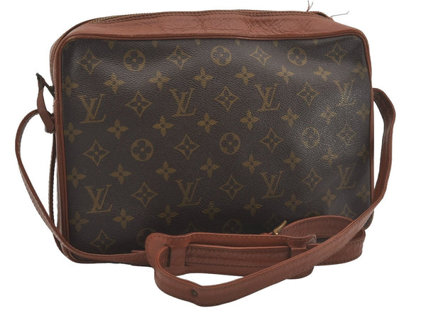 Auth Louis Vuitton Monogram Sac Bandouliere 30 Shoulder Bag Old Model Junk 7713I