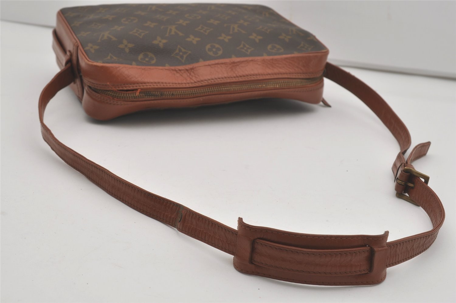 Auth Louis Vuitton Monogram Sac Bandouliere 30 Shoulder Bag Old Model Junk 7713I