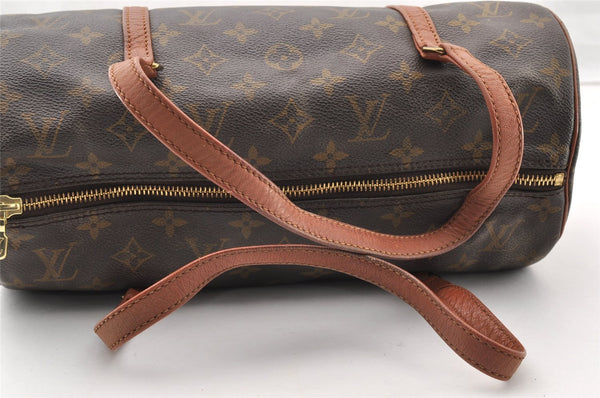 Authentic Louis Vuitton Monogram Papillon 30 Hand Bag Old Model LV 7714I