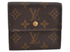 Authentic Louis Vuitton Monogram M61652 Porte Monnaie Billet Carte Credit 7715J