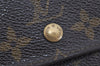 Authentic Louis Vuitton Monogram M61652 Porte Monnaie Billet Carte Credit 7715J