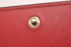 Authentic GUCCI Guccissima GG Leather Long Wallet Purse 388679 Red Box 7717I