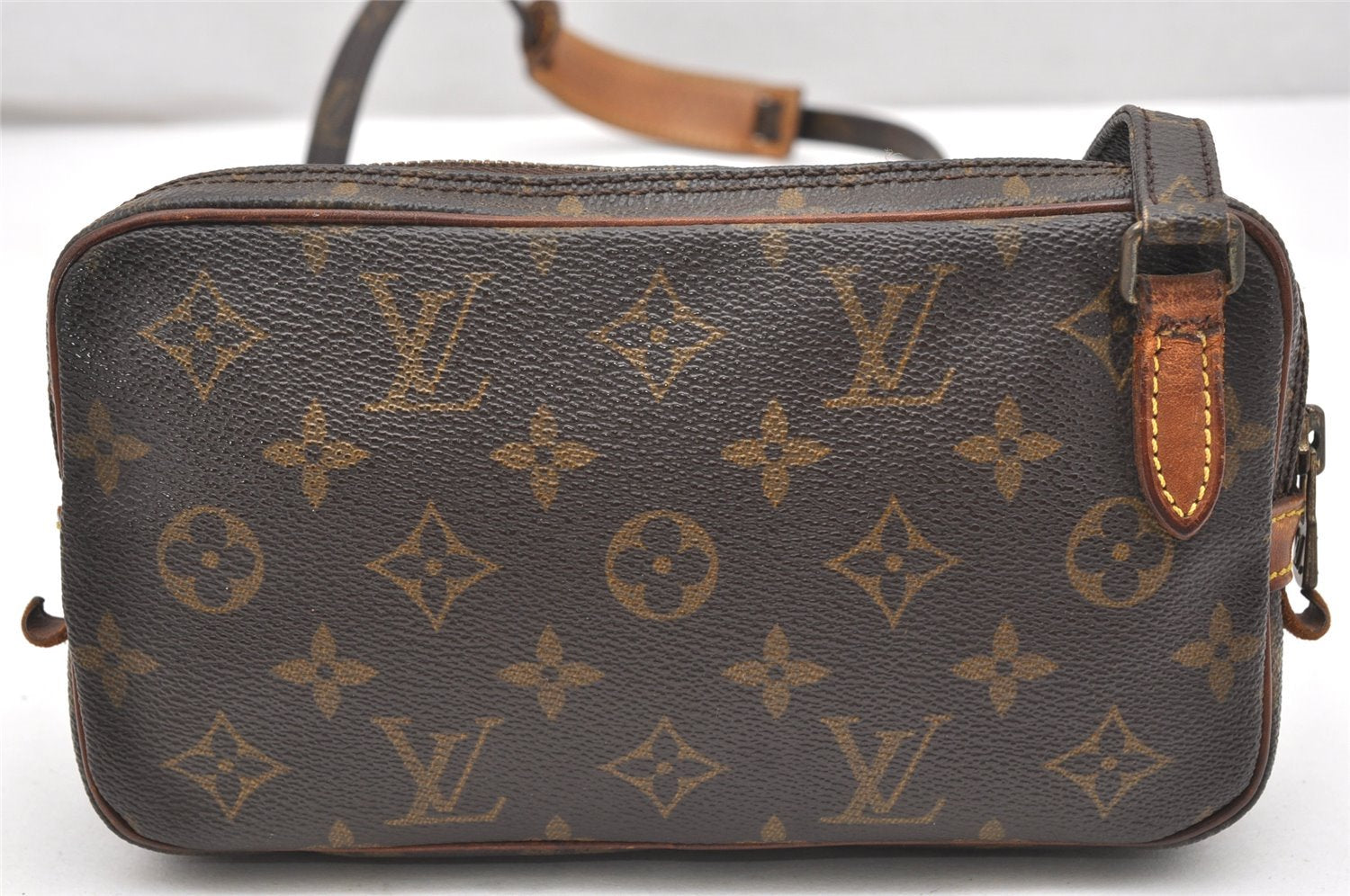 Auth Louis Vuitton Monogram Marly Bandouliere Shoulder Cross Bag M51828 LV 7718K