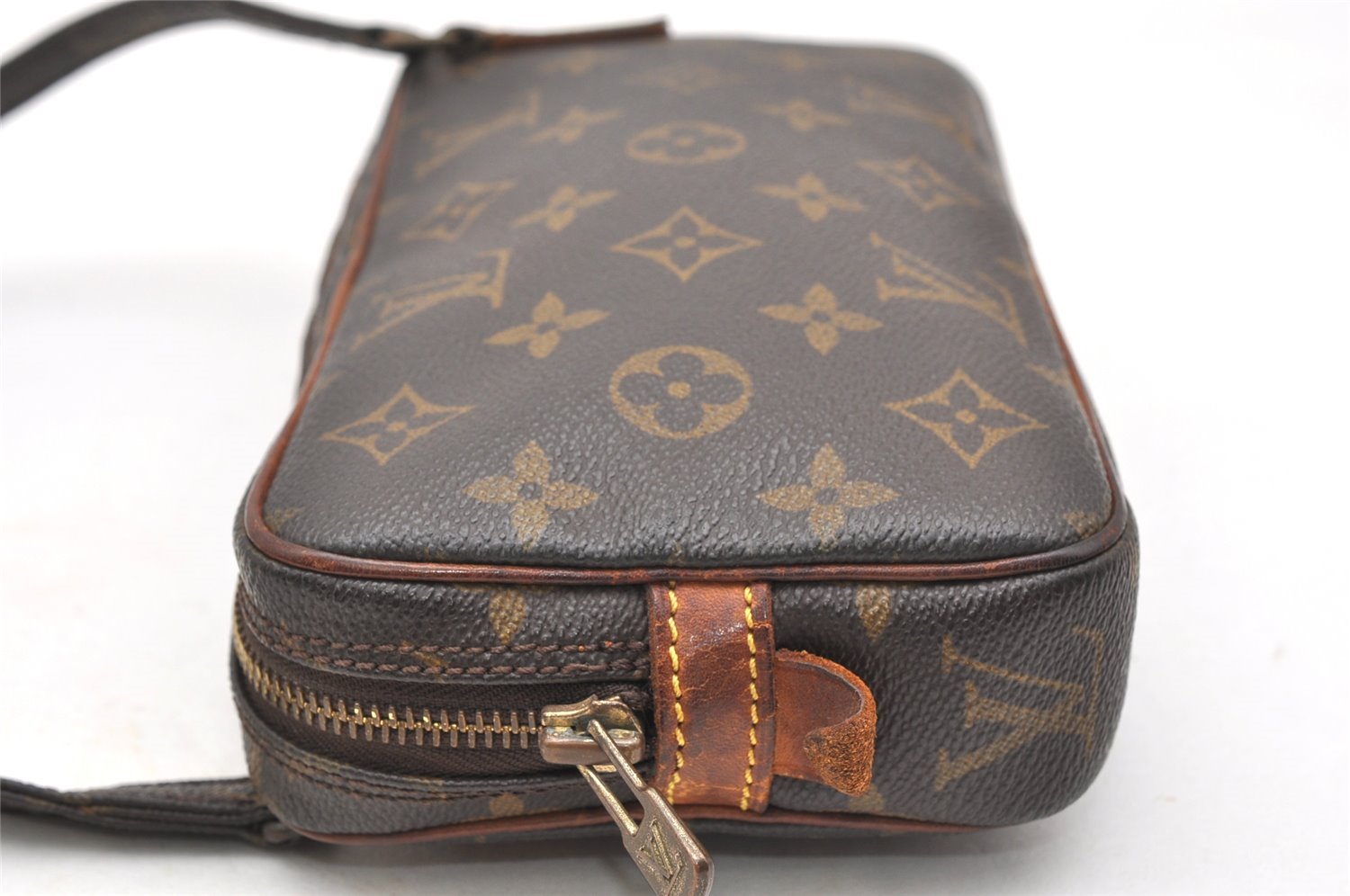 Auth Louis Vuitton Monogram Marly Bandouliere Shoulder Cross Bag M51828 LV 7718K