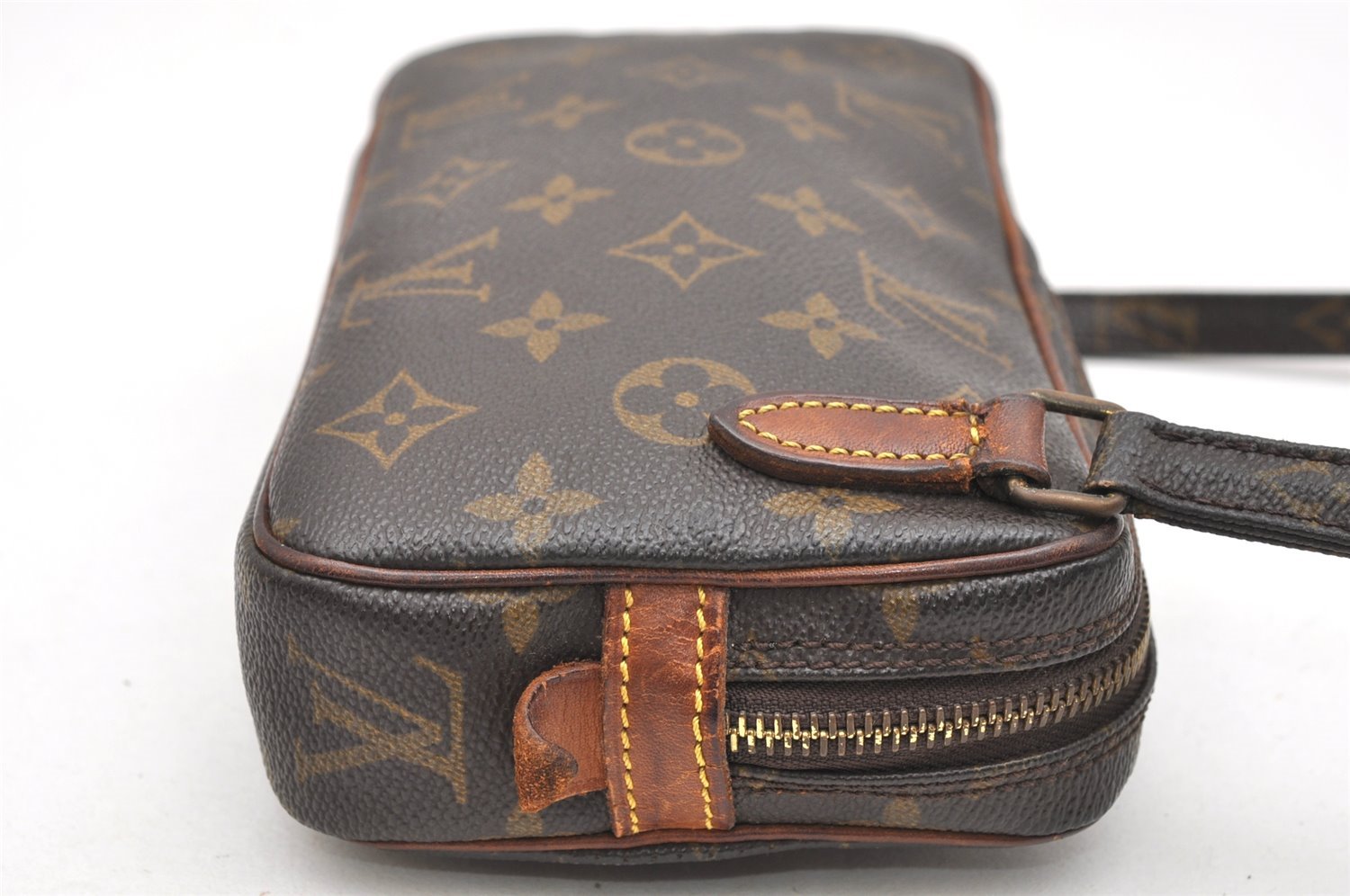 Auth Louis Vuitton Monogram Marly Bandouliere Shoulder Cross Bag M51828 LV 7718K