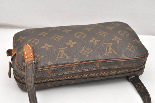 Auth Louis Vuitton Monogram Marly Bandouliere Shoulder Cross Bag M51828 LV 7718K