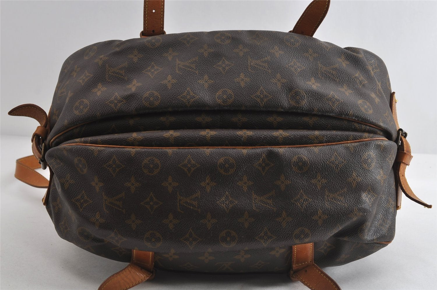 Authentic Louis Vuitton Monogram Saumur 43 Shoulder Cross Bag M42252 LV 7719I