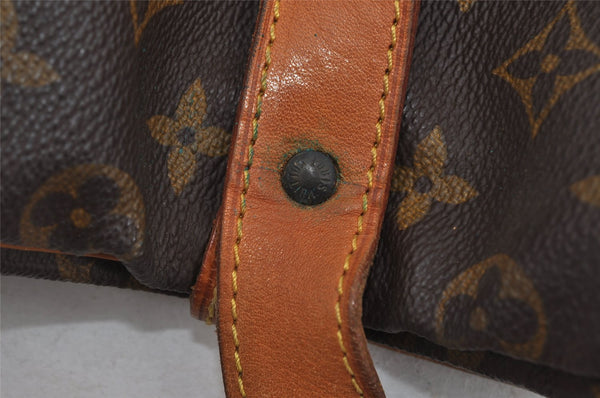 Authentic Louis Vuitton Monogram Saumur 43 Shoulder Cross Bag M42252 LV 7719I