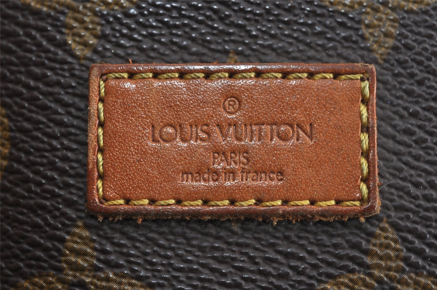 Authentic Louis Vuitton Monogram Saumur 43 Shoulder Cross Bag M42252 LV 7719I